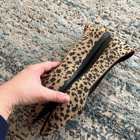 seven rothy look alike cheetah shoe sz 10 - Picture 5 of 5